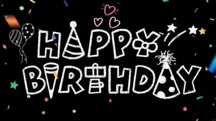 hình nền sinh nhật vintage