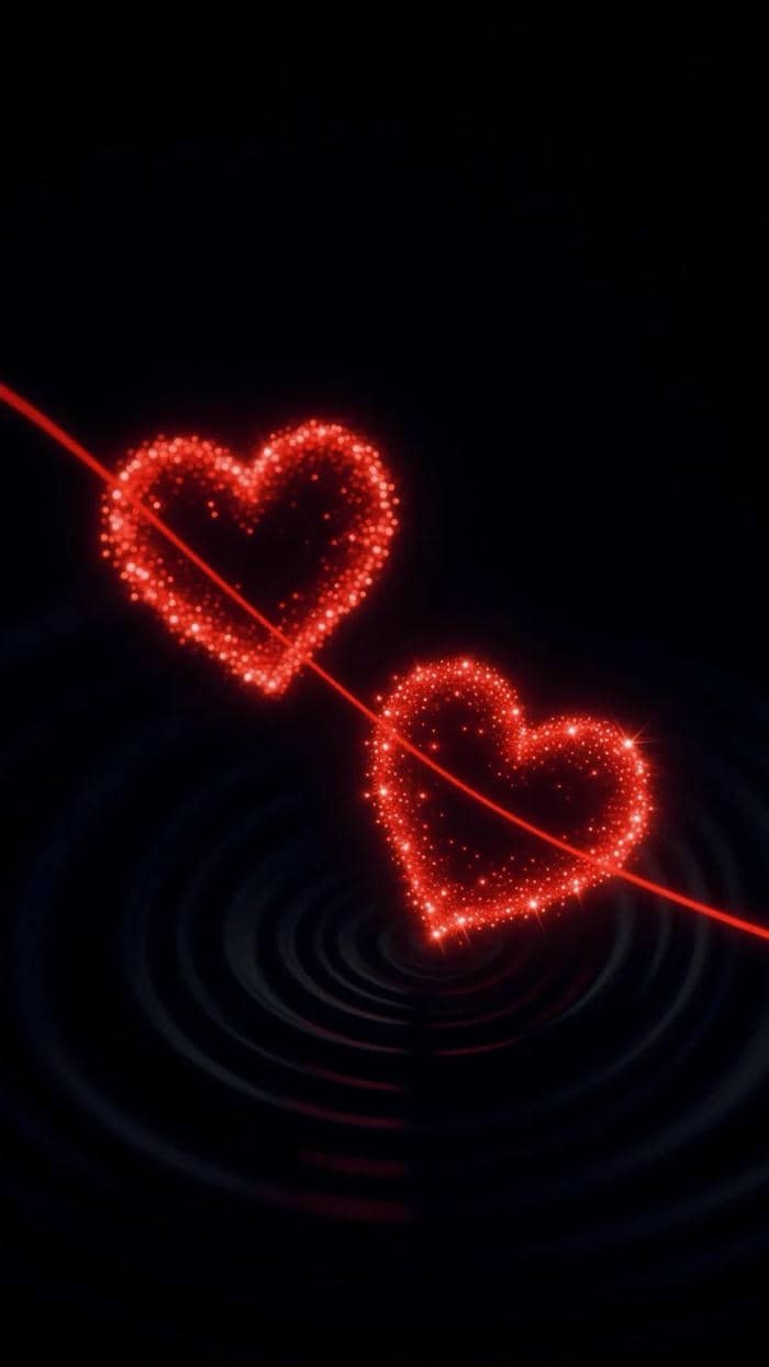 hình nền trái tim đẹp