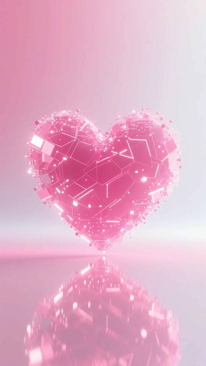hình nền trái tim