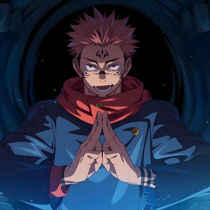 hình sukuna ngầu ấn tượng