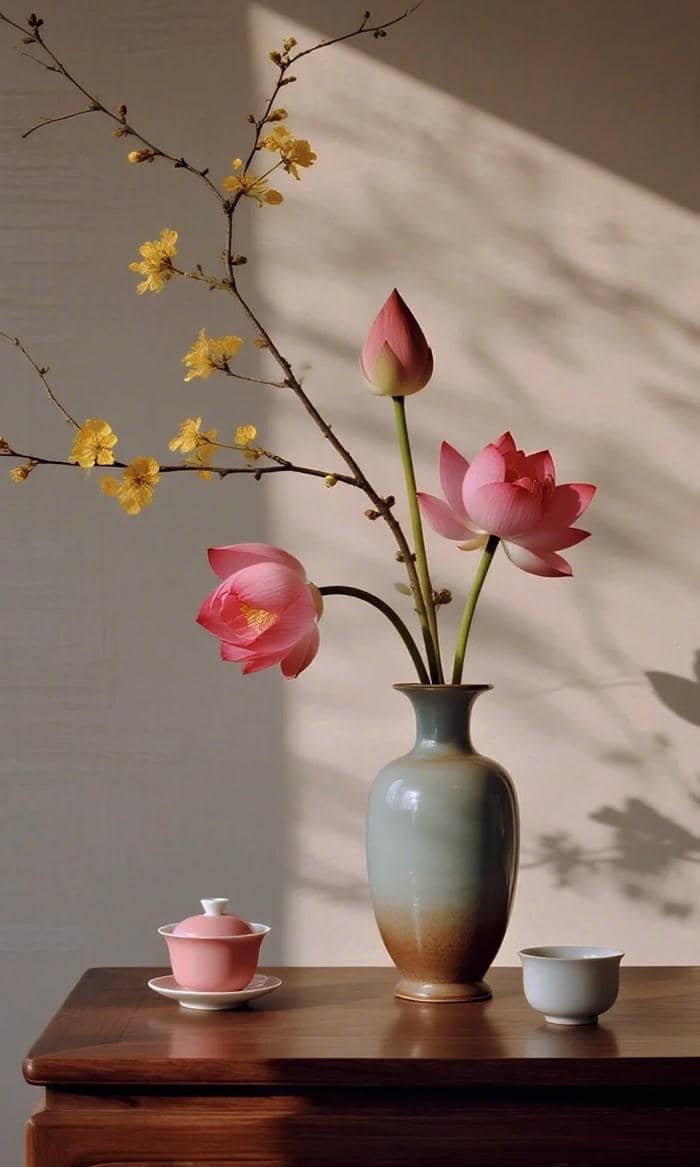 hoa sen biểu tượng Việt Nam