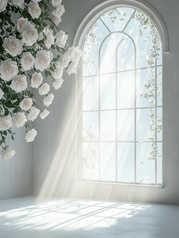 nền trắng chụp ảnh chân dung