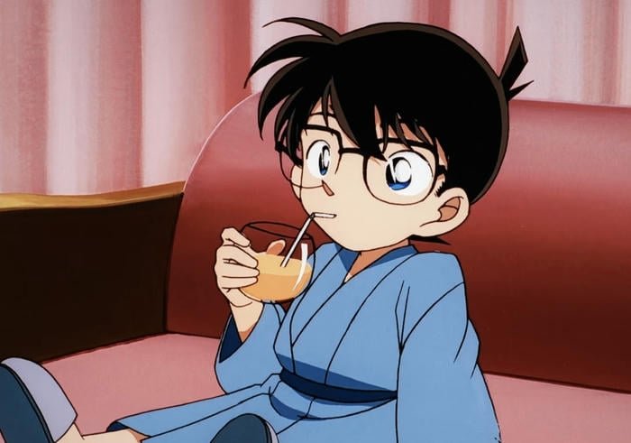 những ảnh conan biểu cảm tinh nghịch