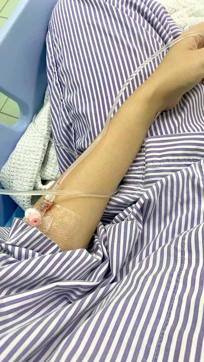 truyền nước sau phẫu thuật