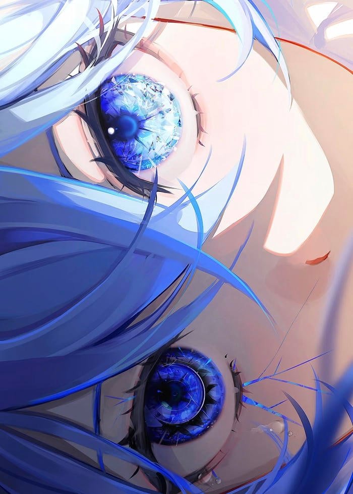 vẻ đẹp đôi mắt anime