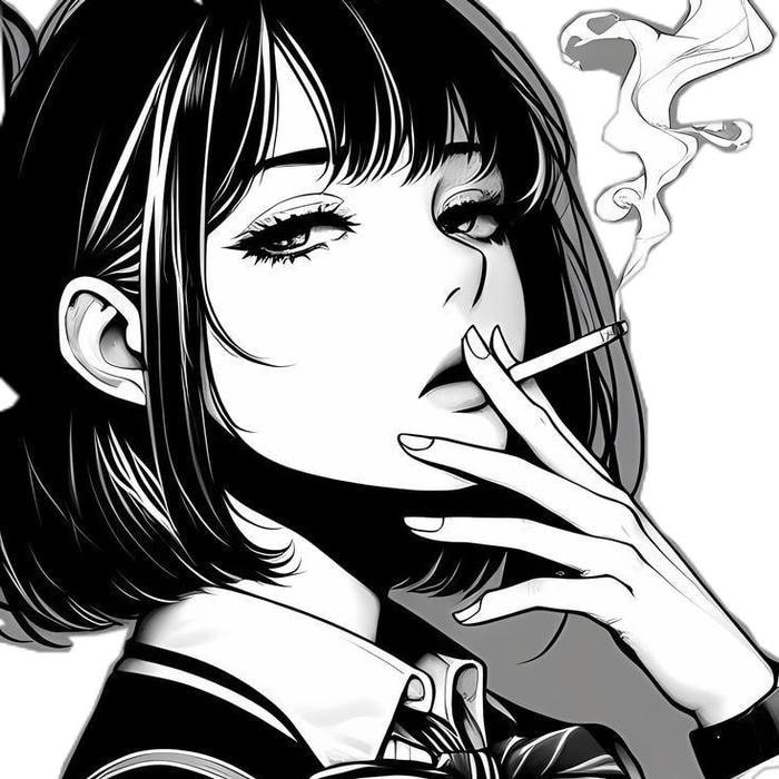 vẻ đẹp đôi môi lạnh anime