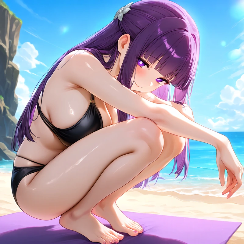 Hình anime nữ bikini sexy khiêu gợi