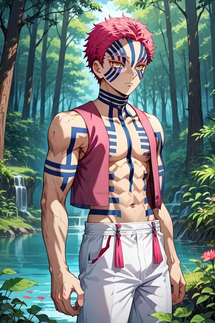 Akaza anime độc đáo