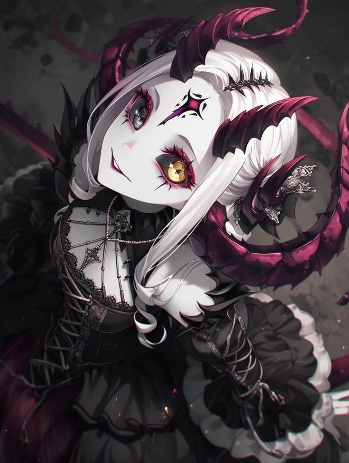 Ảnh anime ác quỷ lạnh lùng chất lượng cao