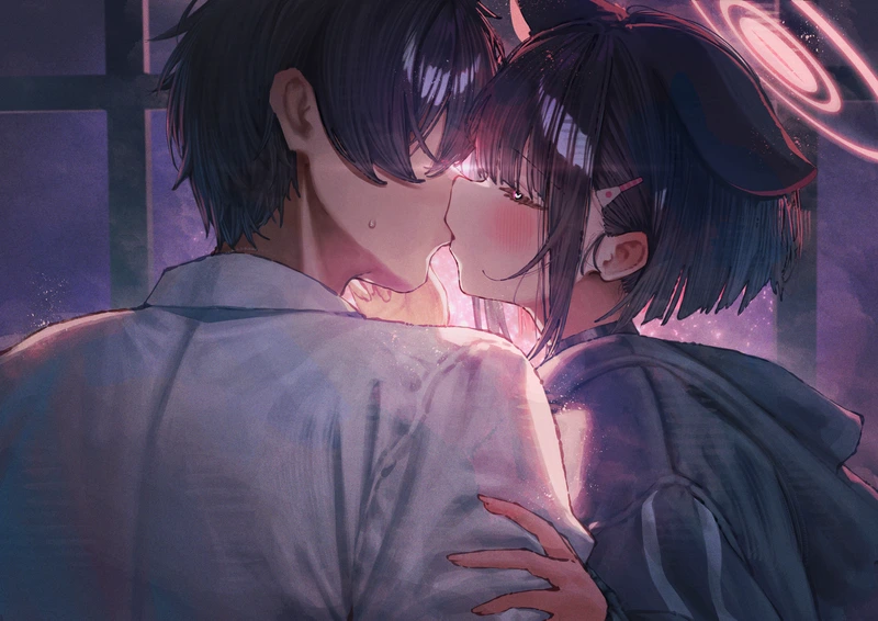 Ảnh anime hôn nhau mới nhất