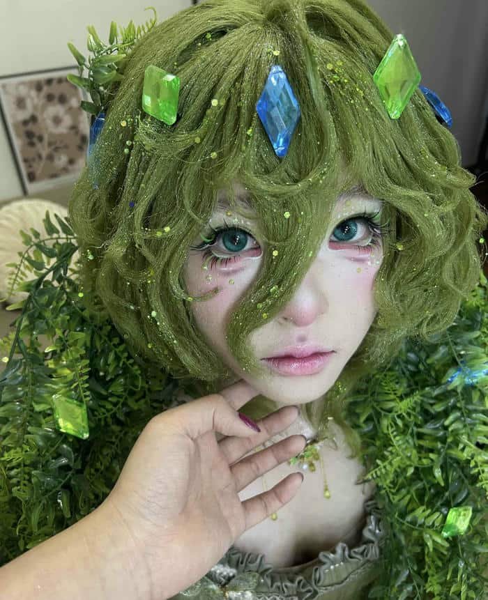Ảnh dáng gái xinh cosplay anime