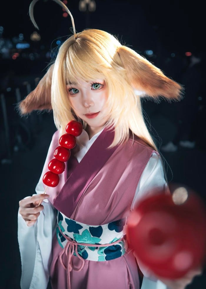 Bộ đồ cosplay giúp tạo ấn tượng dễ thương rõ ràng