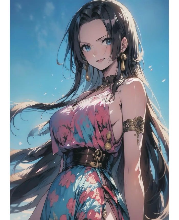 Boa Hancock hoạt hình