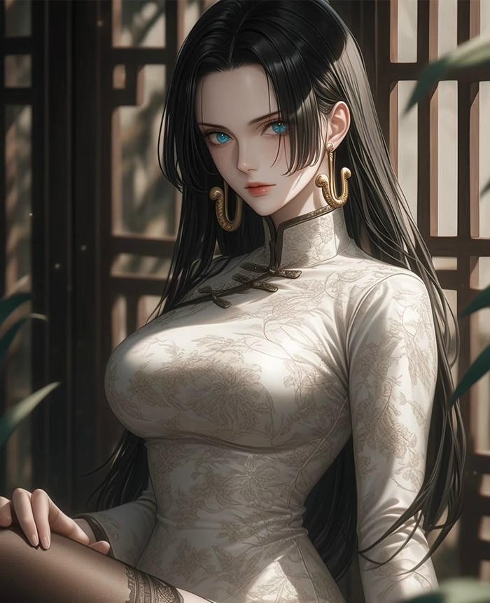 Boa Hancock phong cách anime