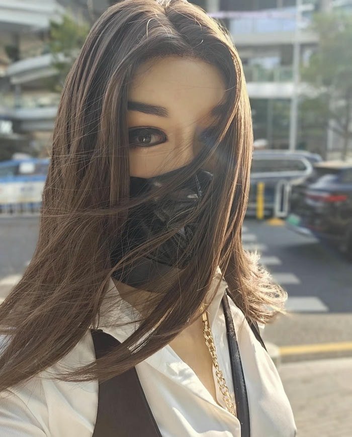 Gái xinh che mặt cực đẹp