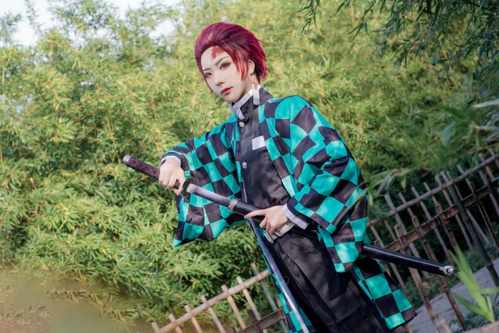 Hình Cosplay Tanjiro Đẹp Tuyệt Vời