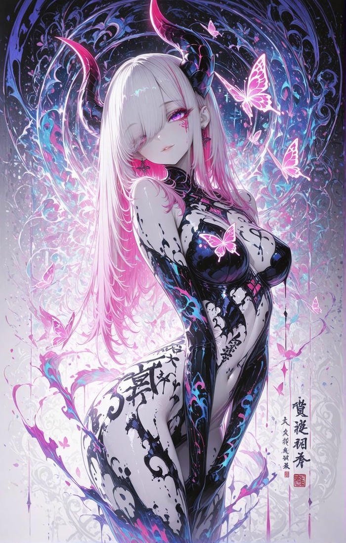 Hình ảnh anime ác quỷ lạnh lùng đẹp chất