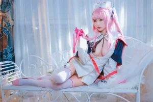 Hình cosplay y tá ngọt ngào dễ thương
