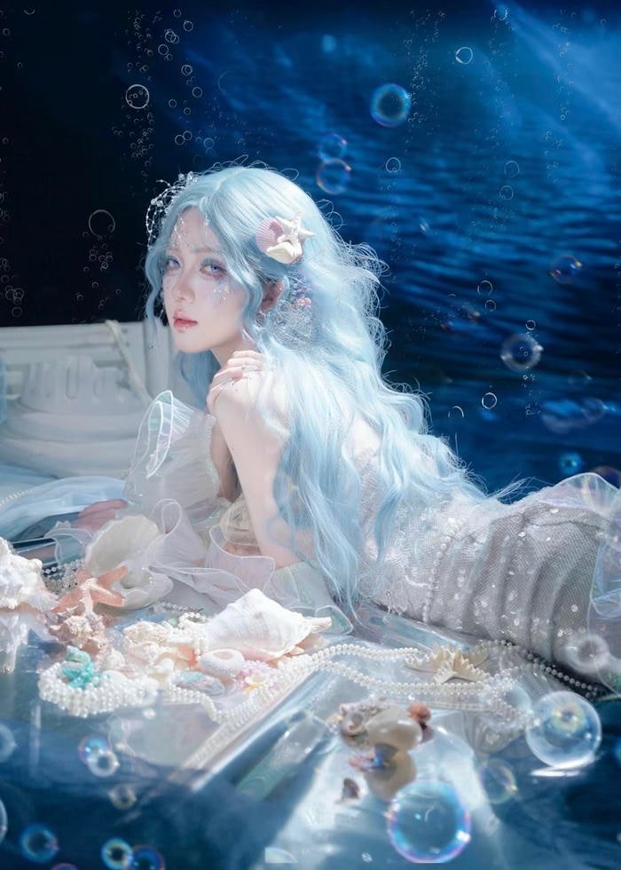 Hình tượng cosplay nàng tiên cá vẻ đẹp thuần khiết