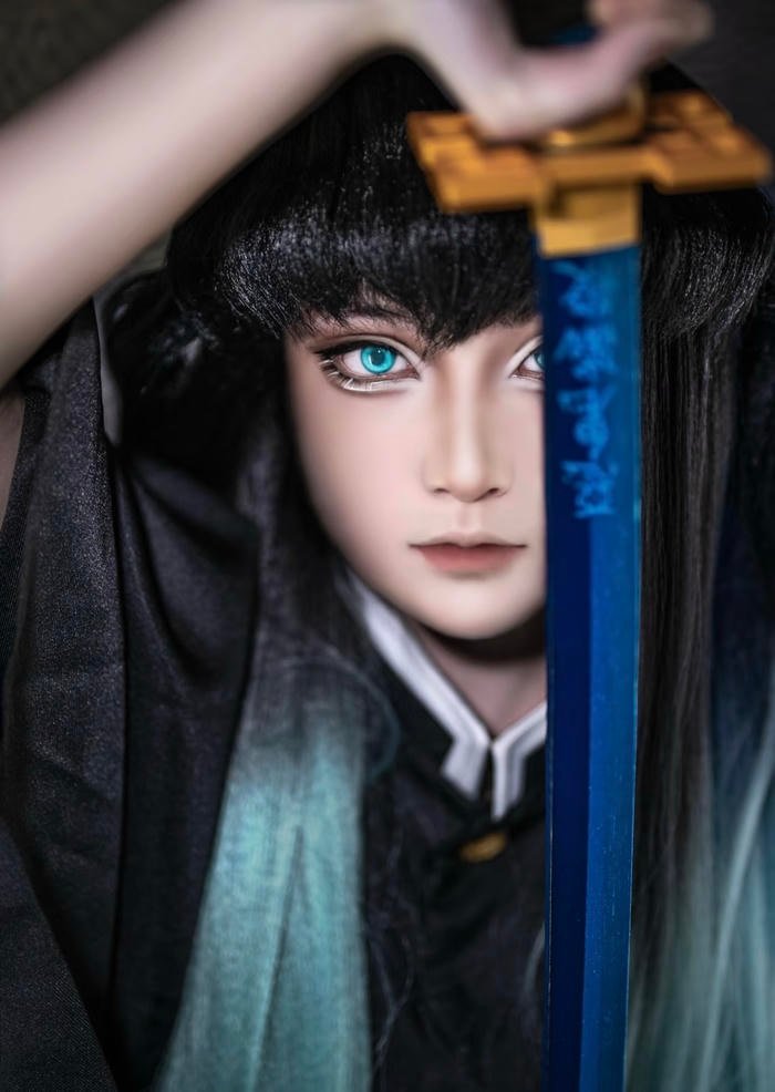 Muichiro cosplay sáng tạo