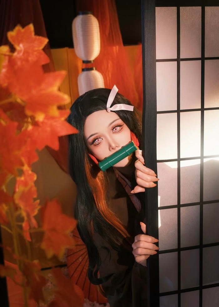 Nezuko Demon Slayer cosplay