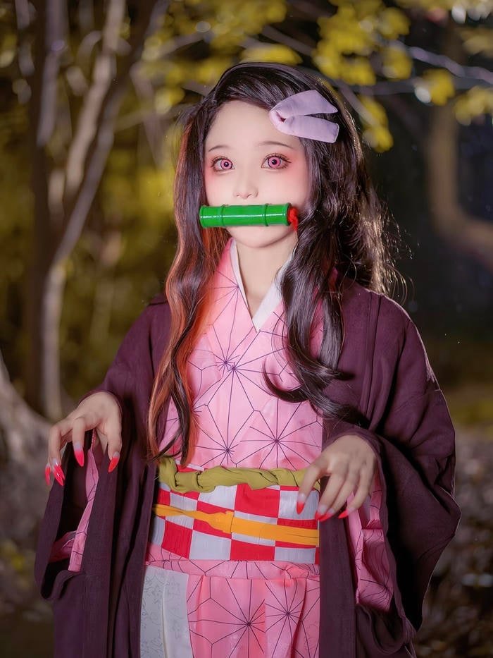 Nezuko kimetsu cosplay