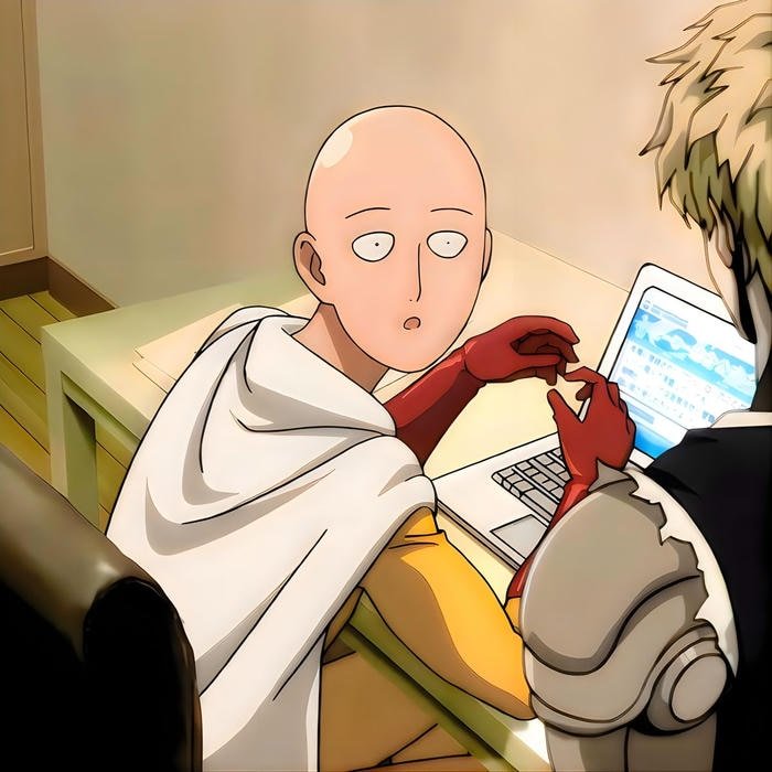 Saitama cute anime