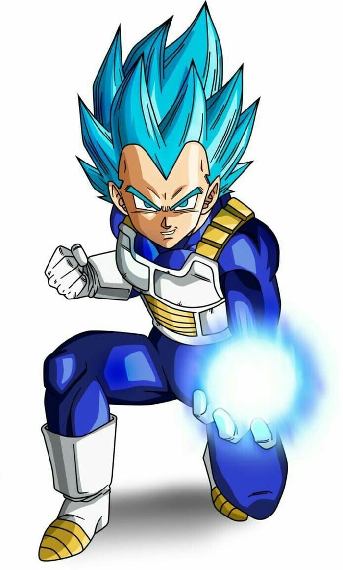 Vegeta biểu cảm mạnh mẽ