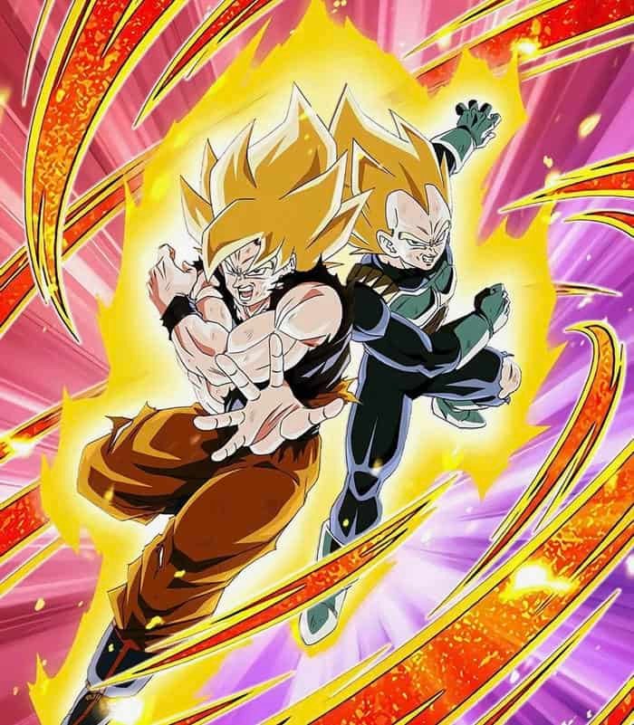 Vegeta chiến đấu