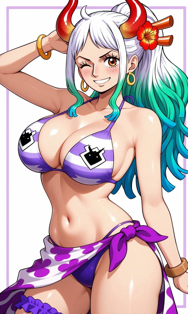 Yamato One Piece bikini sexy full HD