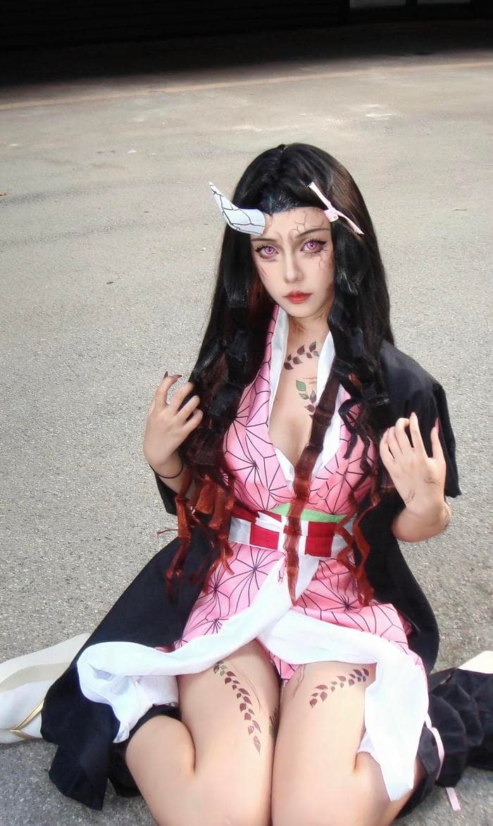 ảnh Nezuko cosplay chất lượng cao