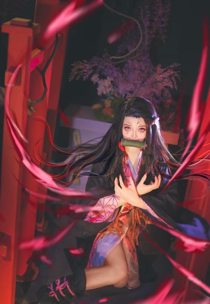 ảnh Nezuko cosplay