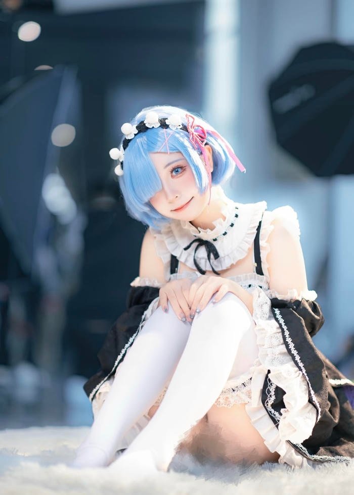 ảnh Rem cosplay đẹp