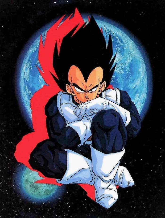 ảnh Vegeta phong cách anime