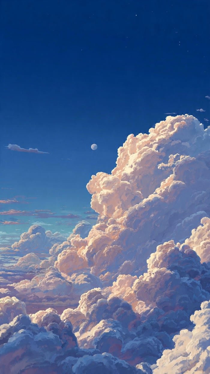 ảnh anime bầu trời