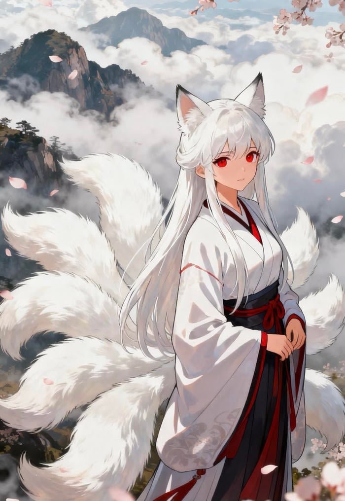 ảnh anime hồ ly ngầu