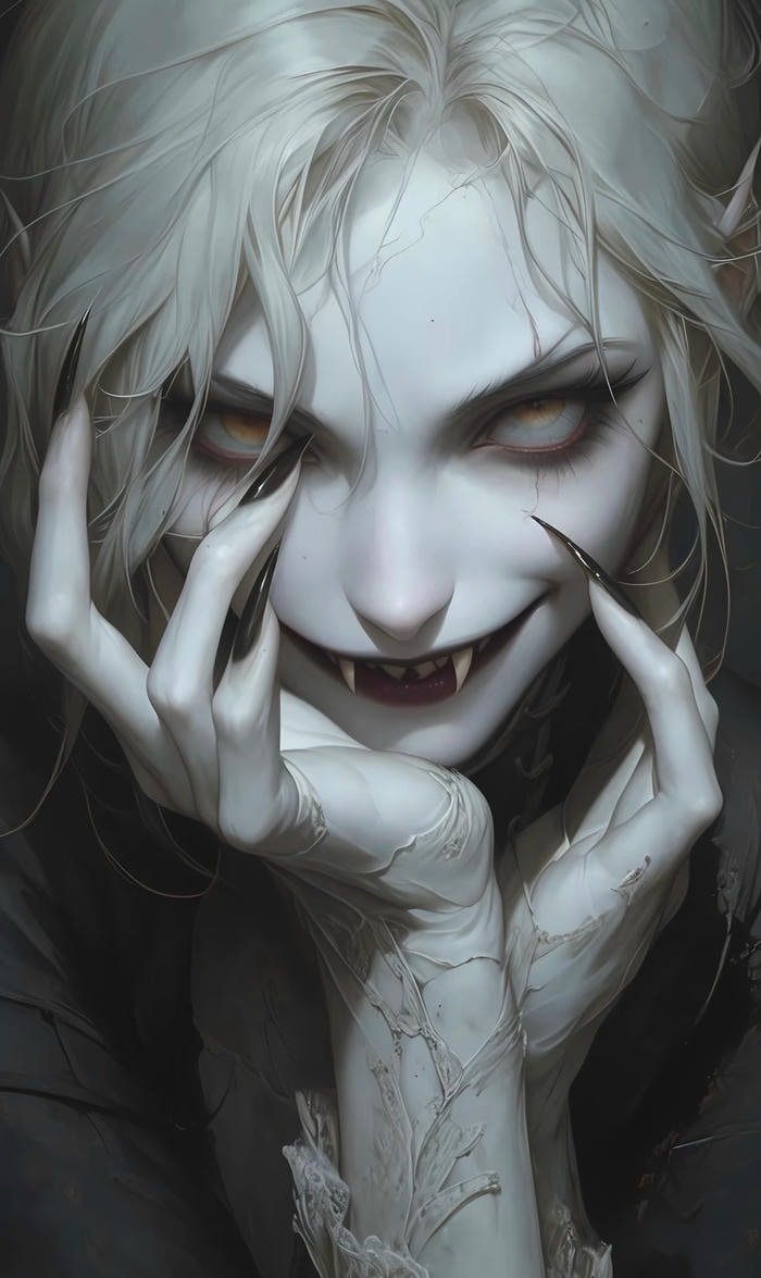 ảnh anime ma cà rồng tối màu