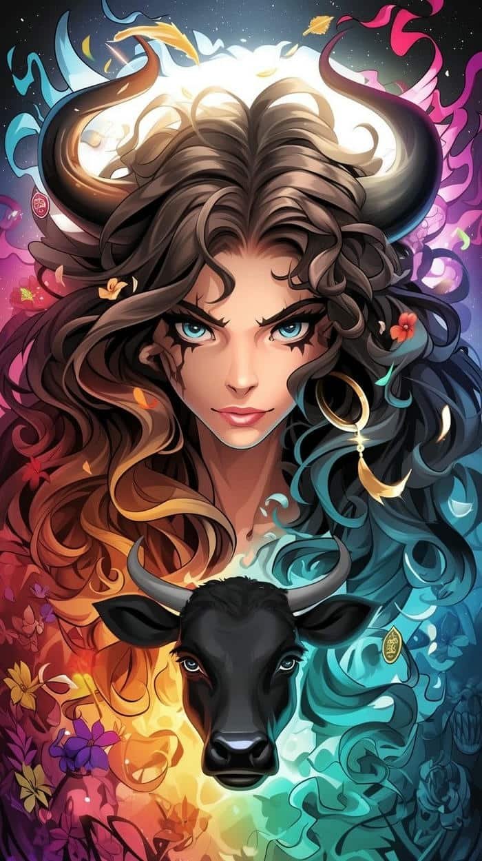 ảnh anime nữ chòm sao Kim Ngưu