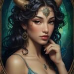 ảnh anime nữ thuộc cung Kim Ngưu