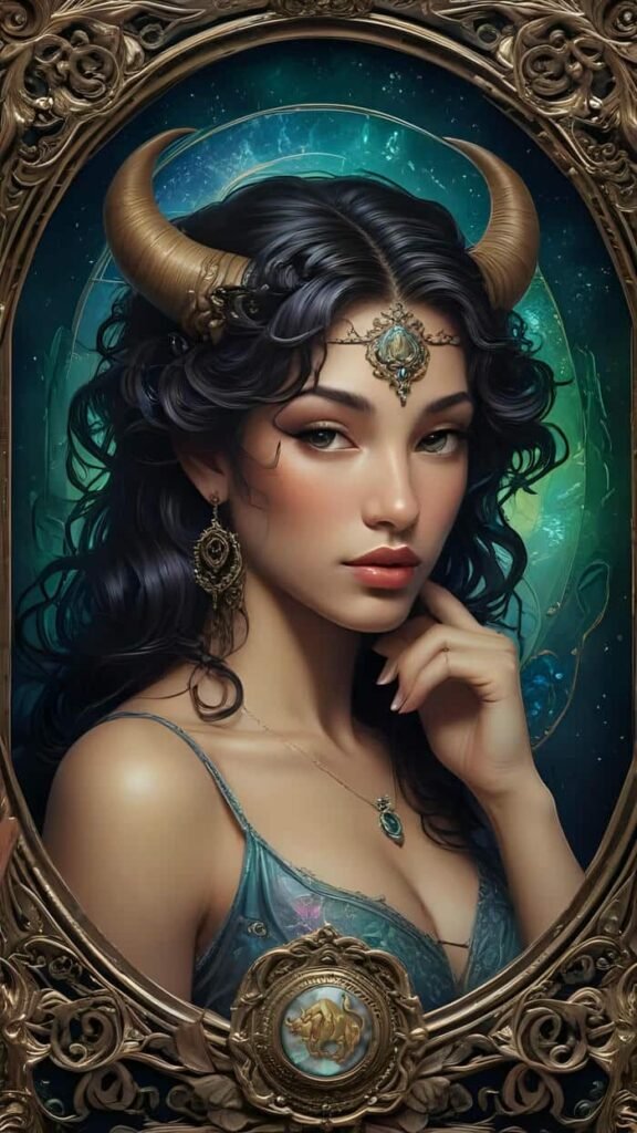 ảnh anime nữ thuộc cung Kim Ngưu