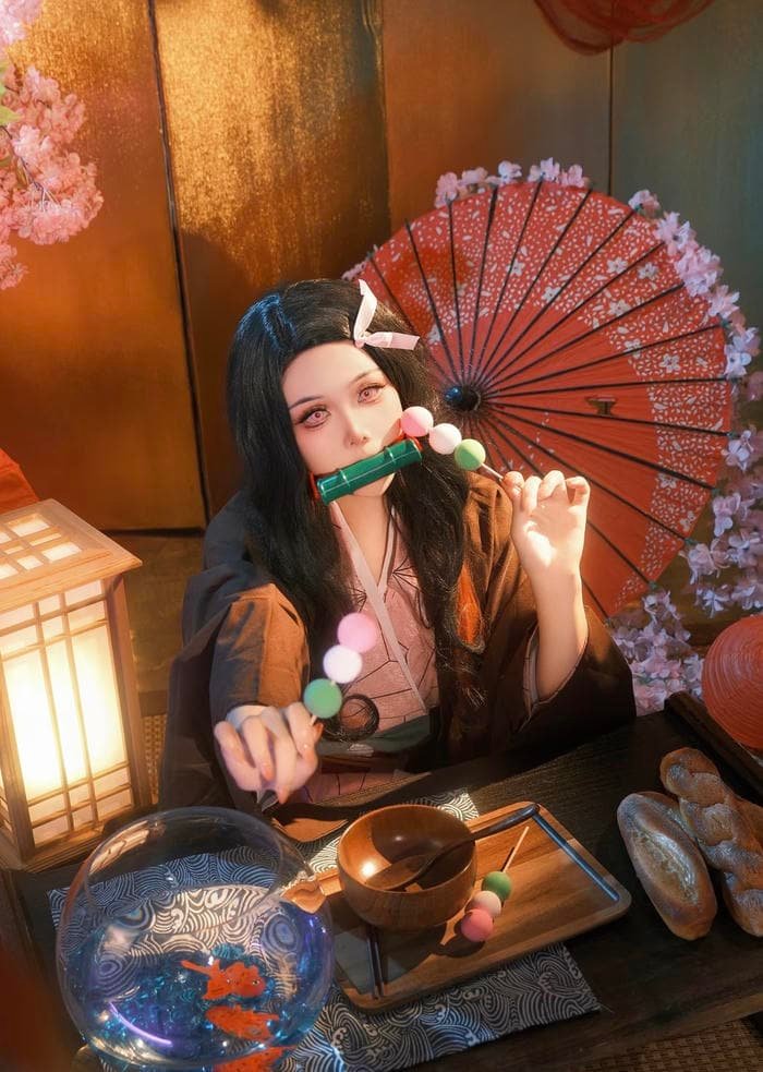 ảnh cosplay Nezuko full HD