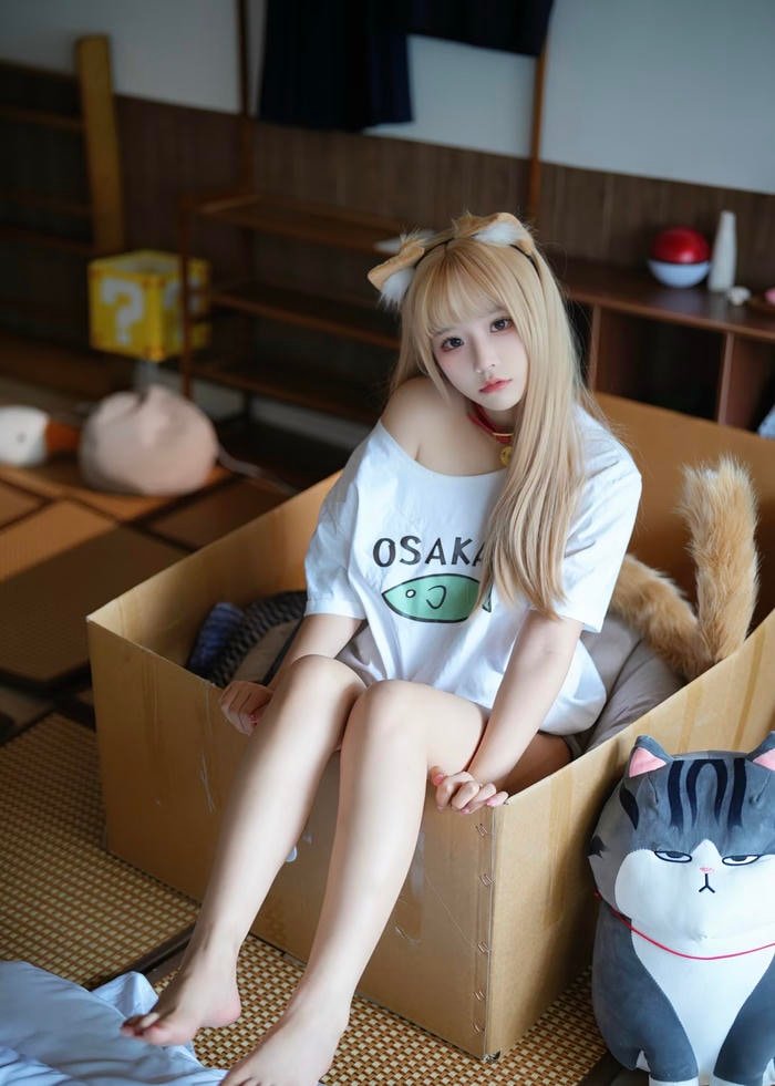 ảnh cosplay mèo phong cách Nhật