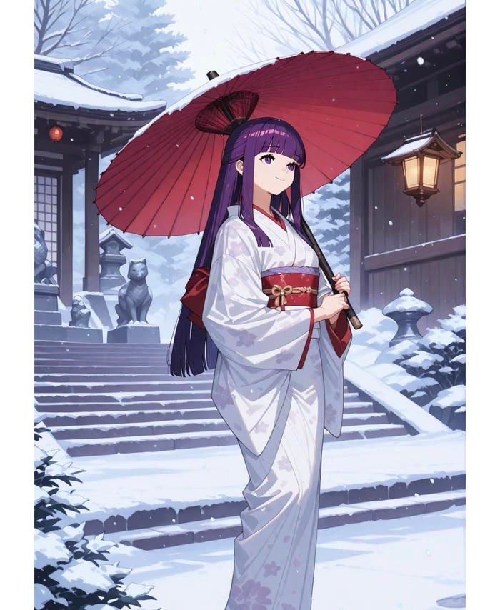 ảnh fern tạo dáng