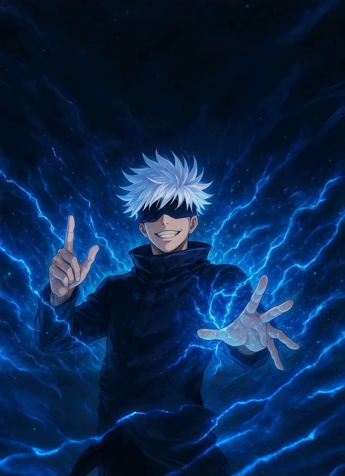 ảnh gojo satoru chiến đấu