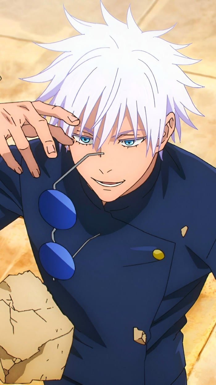 ảnh gojo satoru đứng một mình