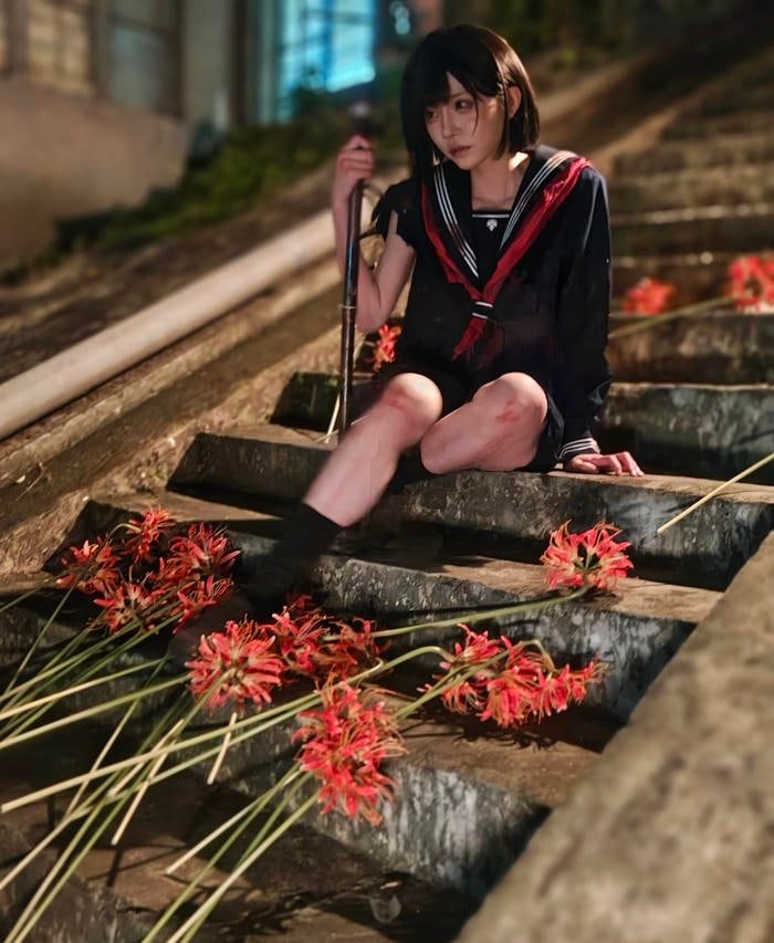 ảnh hóa thân cosplay anime sáng tạo