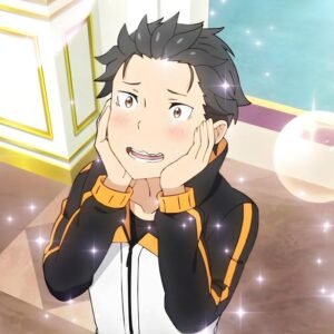 ảnh natsuki subaru anime cute