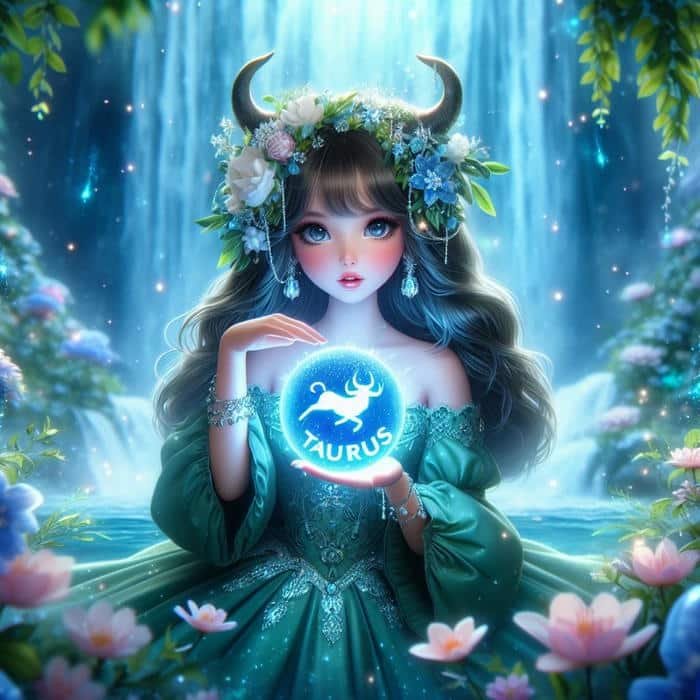 ảnh nhân vật nữ anime cung Kim Ngưu