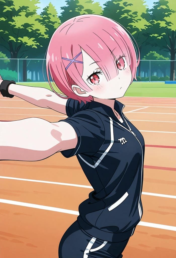 ảnh ram re zero sắc nét