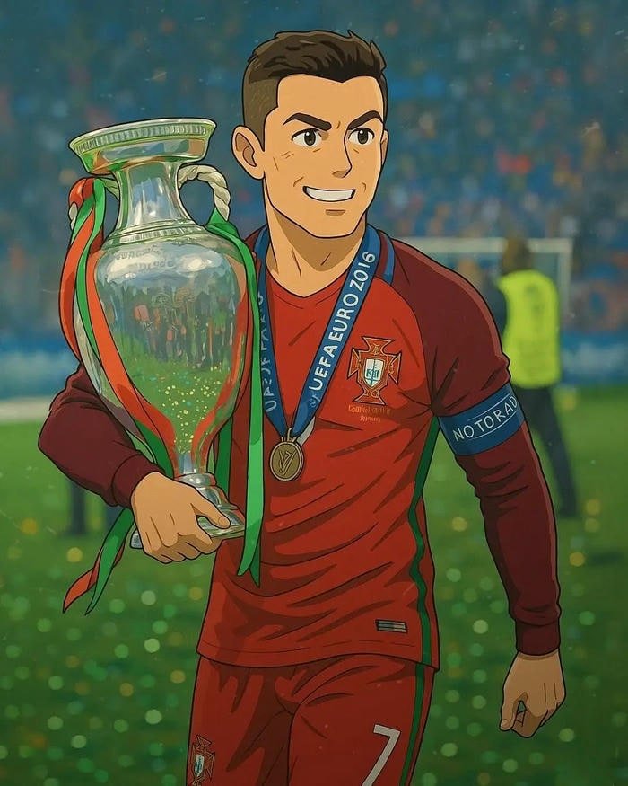 ảnh ronaldo chiến thắng